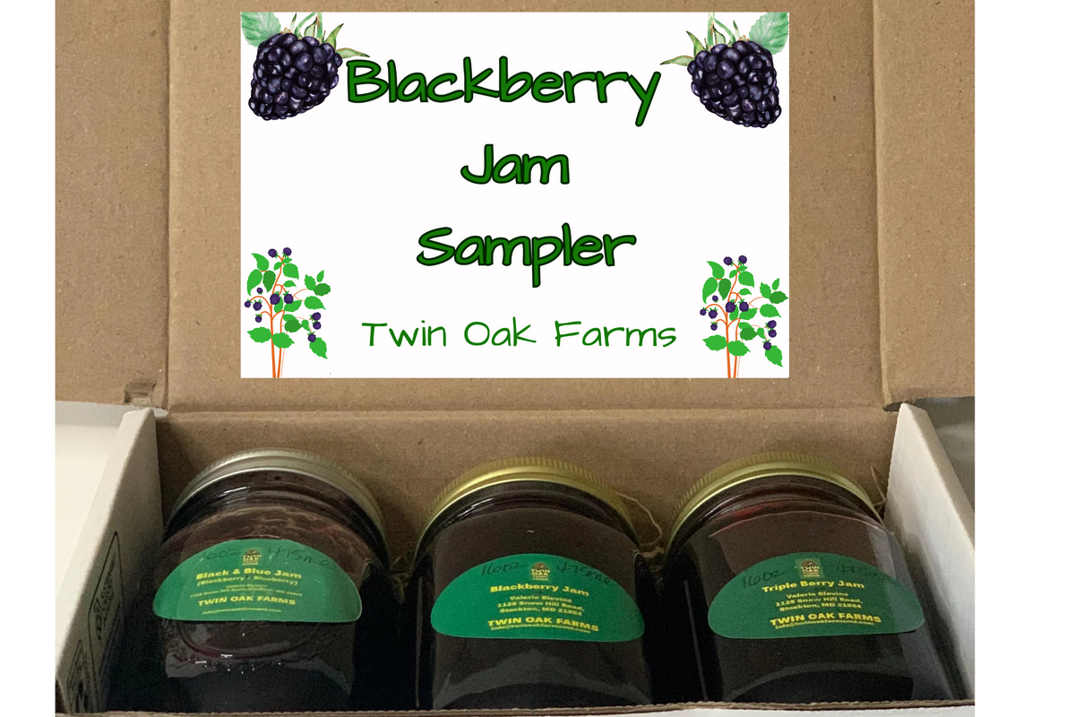 Blackberry Jam Sampler Set – Twin Oak Farms